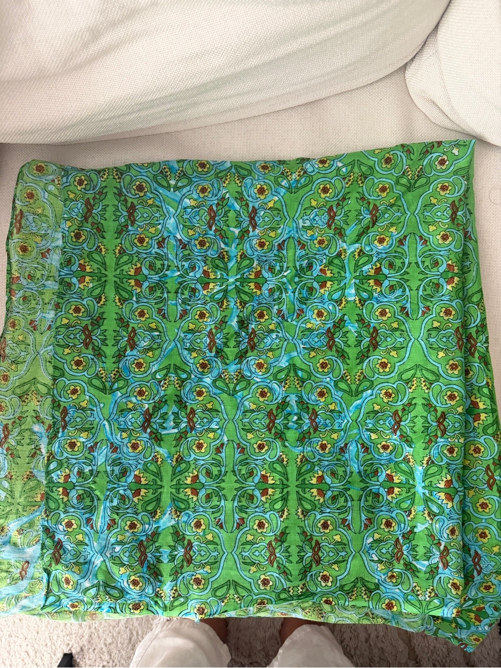 NWT 100% Cotton Italian Scarf